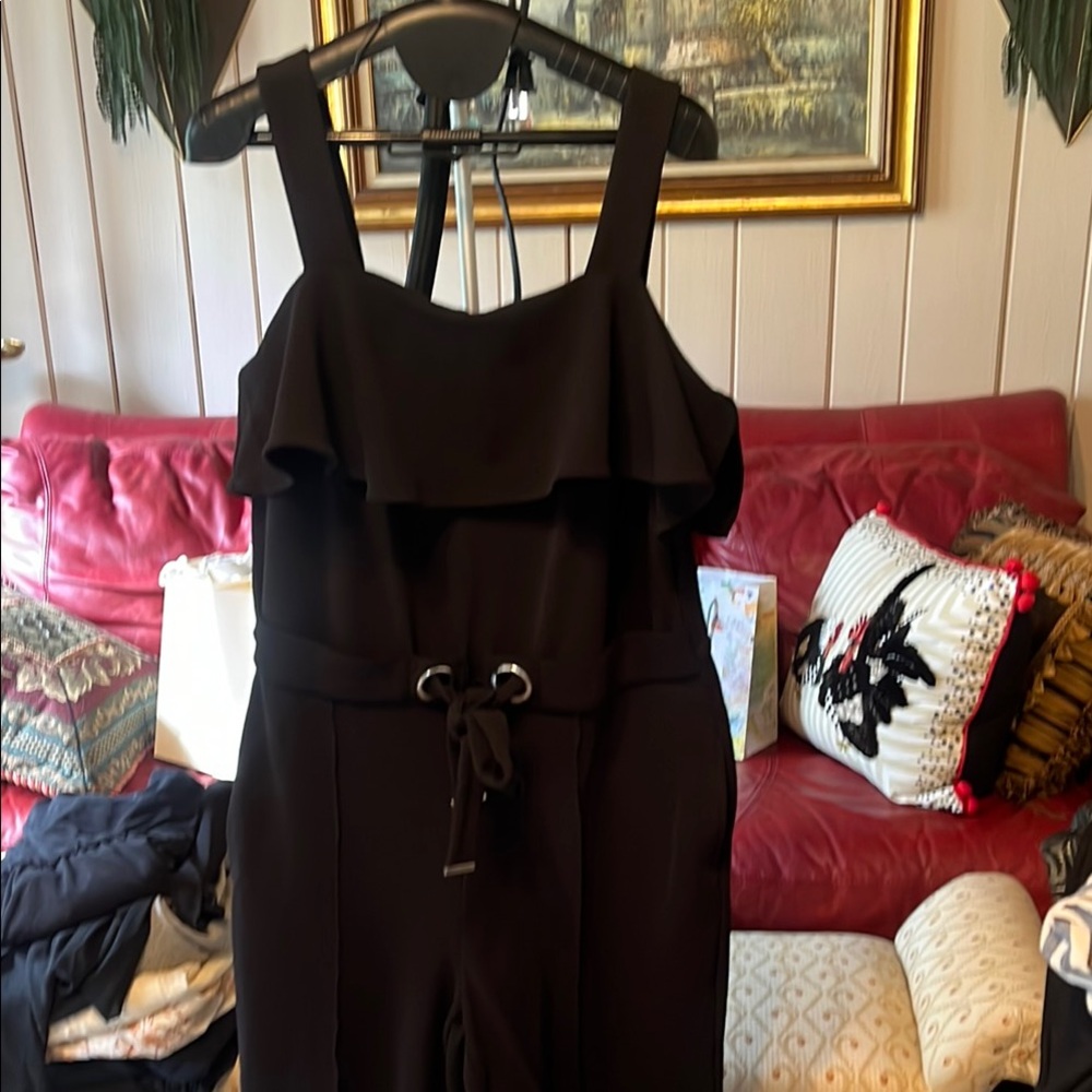 Apt. 9 Black Ruffle Dress - Picture 2 of 3